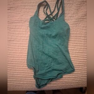 Lululemon Strappy Openback Tank Sz 4